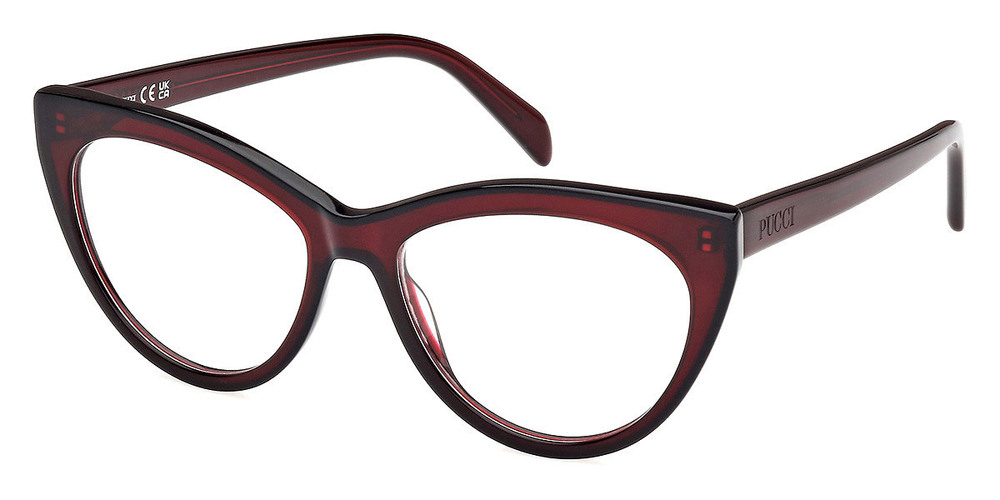 NWT Emilio Pucci EP5250-53071 Pink Cat-Eye 53mm Glasses